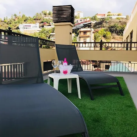 Estudio Con Amplia Terraza En * Puerto de la Cruz (Tenerife)